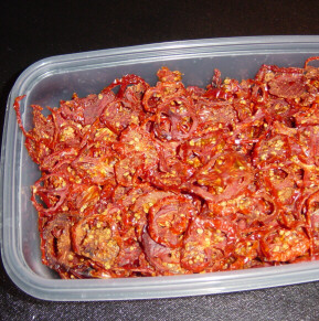 dehydrated tomatoes ready for any recipe
